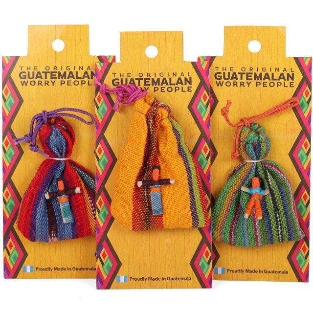 Worry Doll in Bag